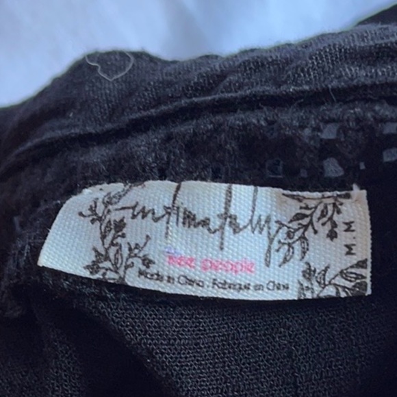 Free People black eyelet dress - Picture 2 of 8